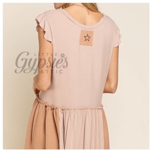 POL Caramel Star Swing Dress - Picture 10 of 12